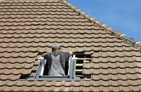 Pose de velux - Saint-Martial de Gimel